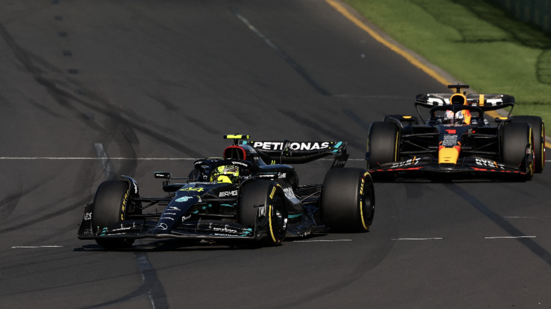 Lewis Hamilton Max Verstappen Australia F1