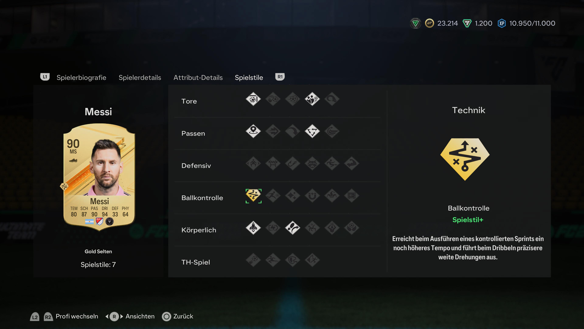 EA Sports FC 24 Messi