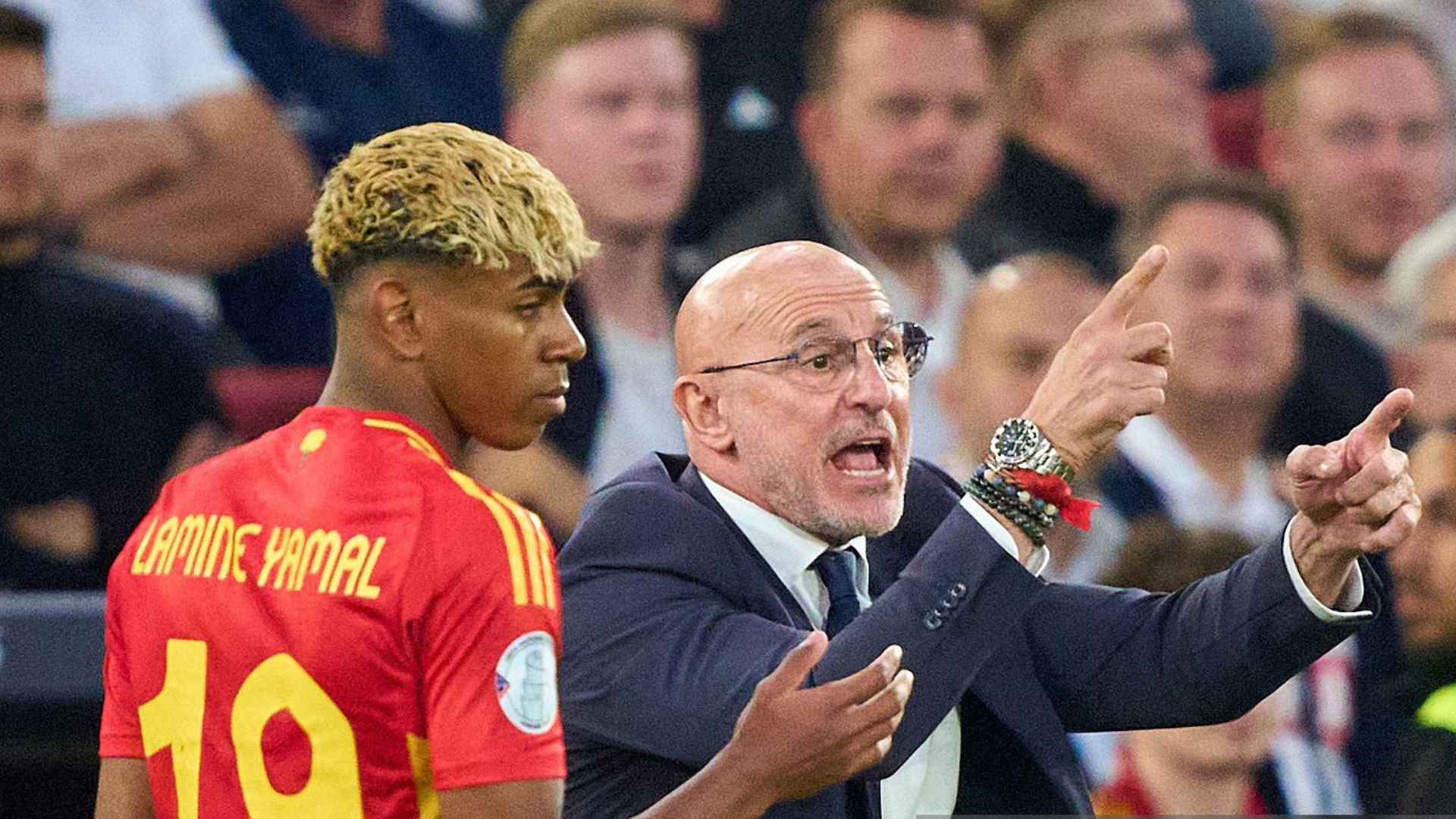 Lamine Yamal, Luis de la Fuente, España