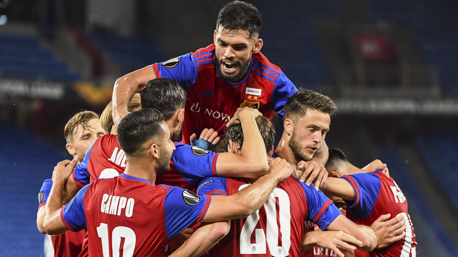 Europa League Jubel FC Basel