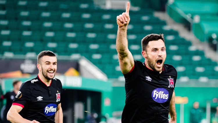 ONLY GERMANY Patrick Hoban Dundalk FC Rapid Wien EuropaLeague 05112020