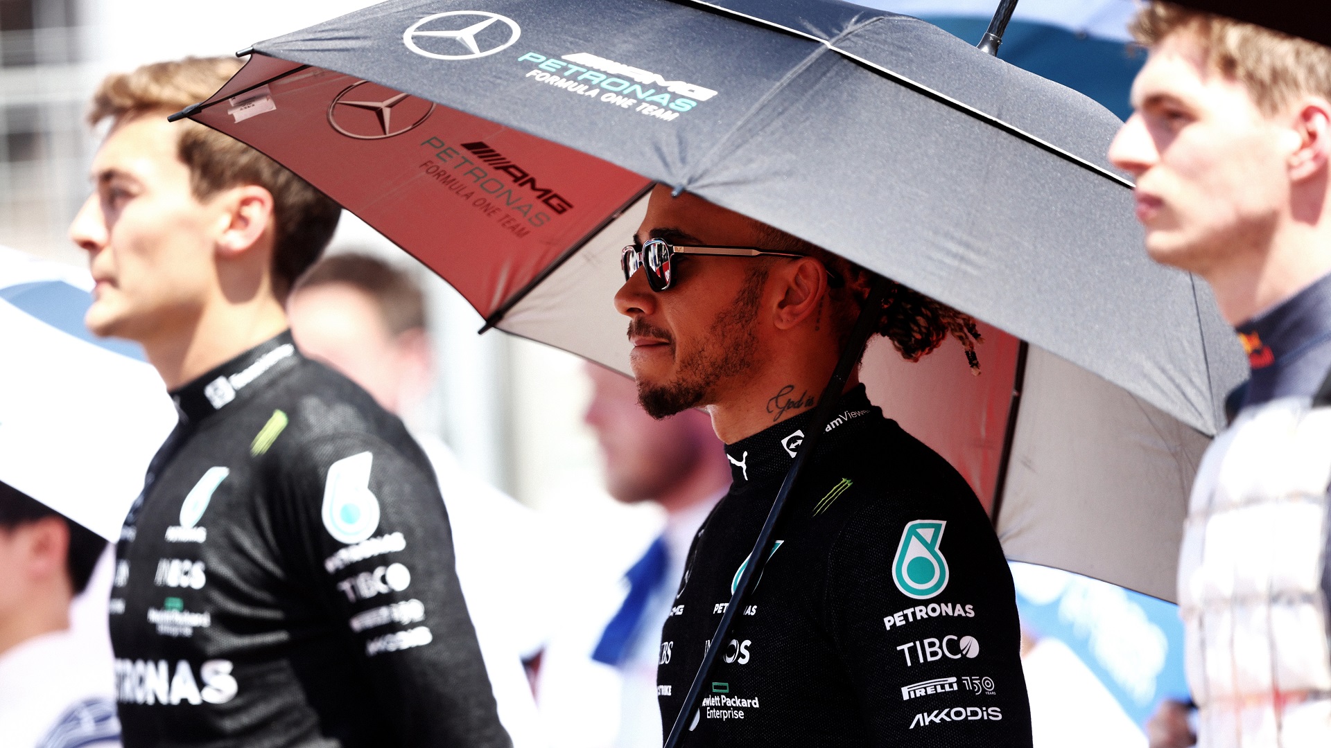 2022-07-24 Verstappen Hamilton Russell F1 Formula 1