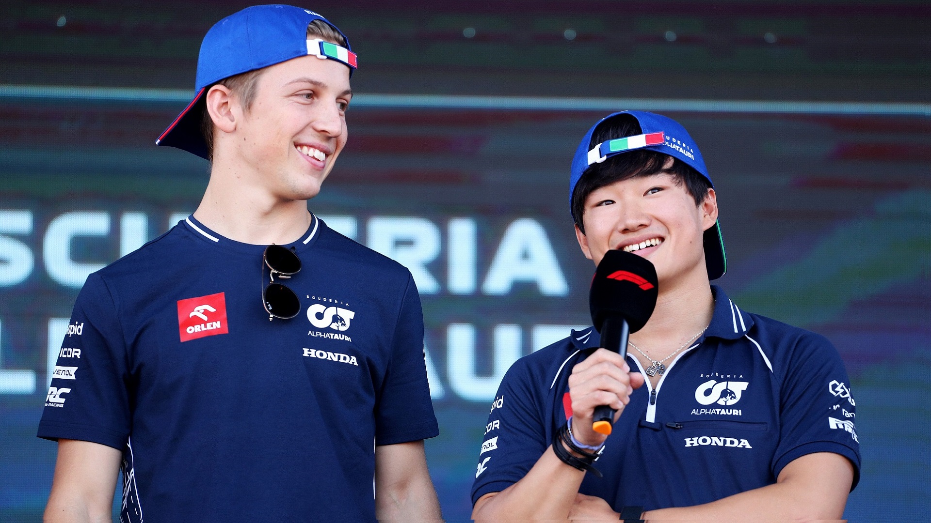 2023-09-02 Tsunoda Yuki Liam Lawson Alphatauri F1 Formula 1