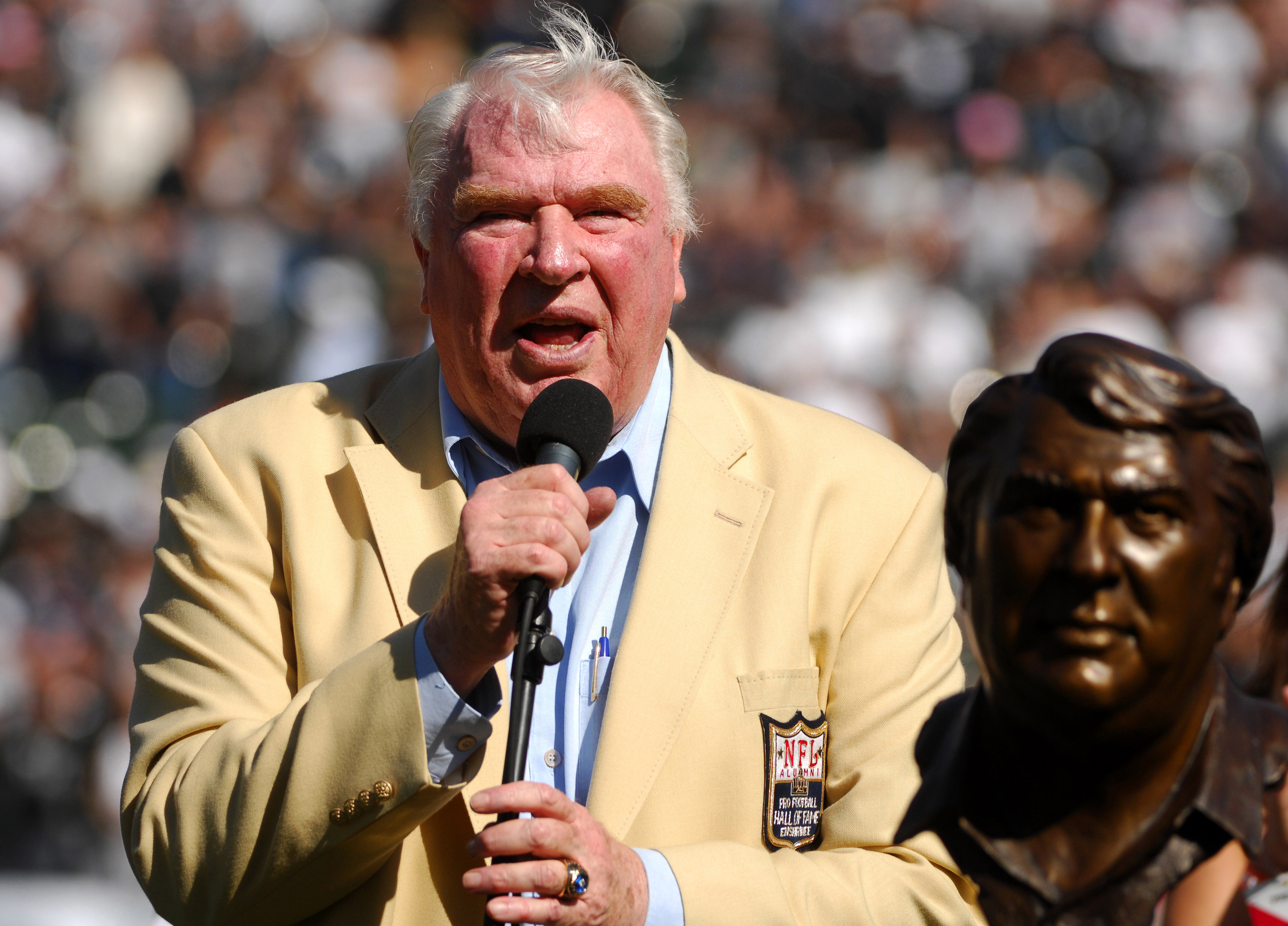 John Madden nella Hall of Fame della NFL, DAZN Italia