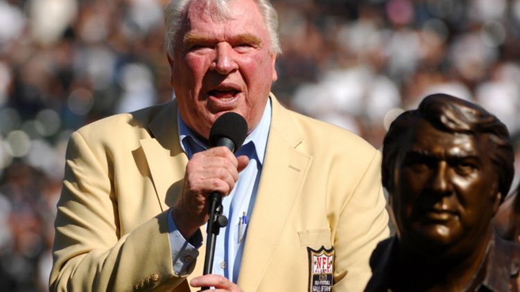 John Madden nella Hall of Fame della NFL, DAZN Italia