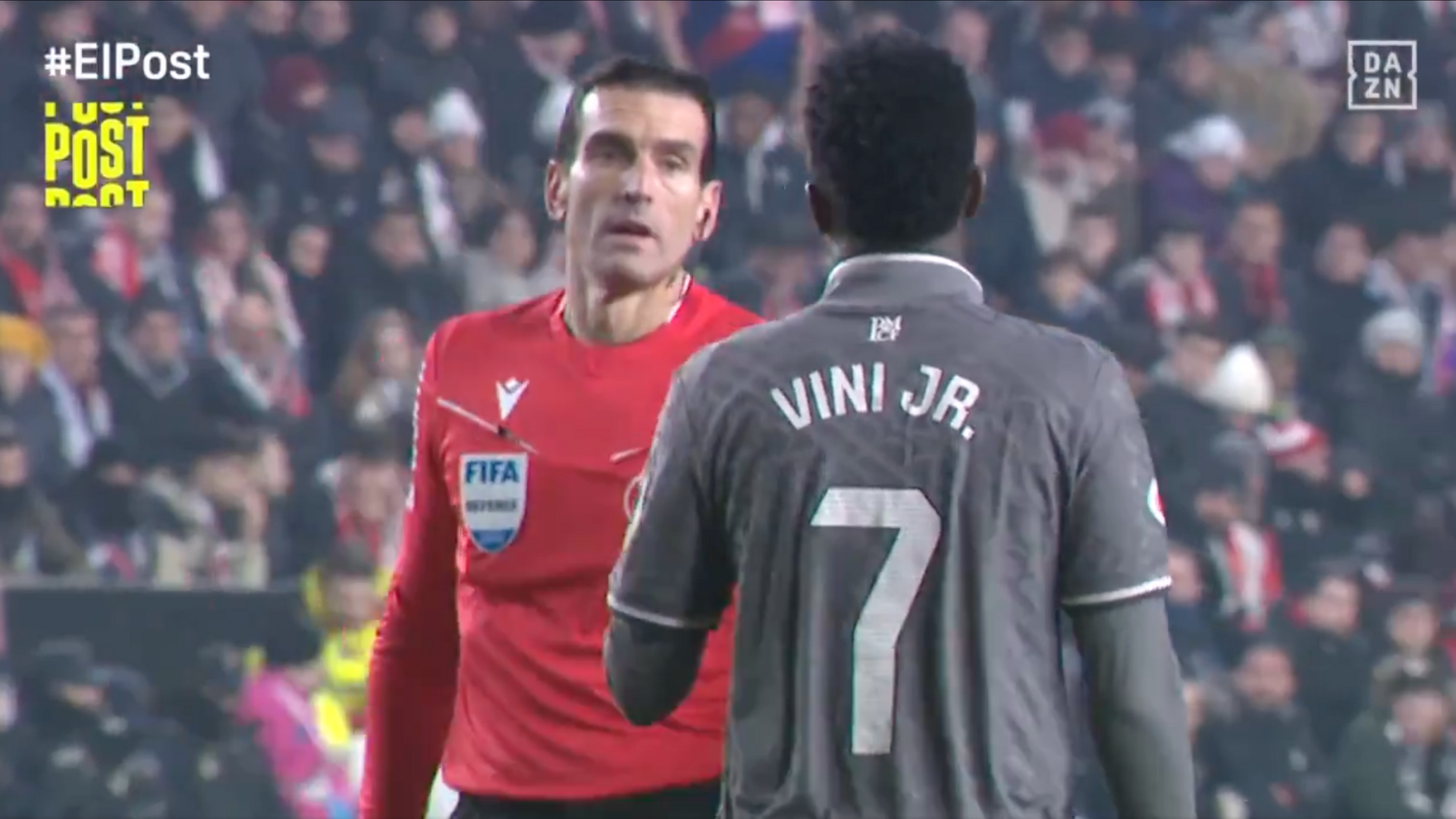 Vini, Munuera, Madrid vs Rayo