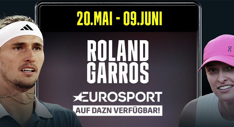 French Open Roland Garros 2024 DAZN