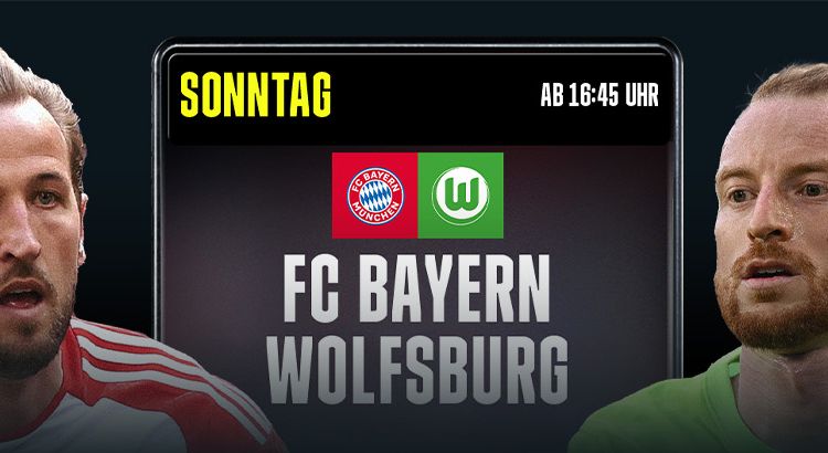 FC Bayern München VfL Wolfsburg Bundesliga Spieltag 33 Banner