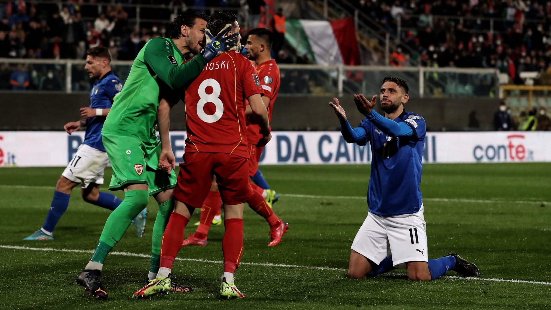 2022-03-24-Italy vs Northern Macedonia-World Cup Play-offs
