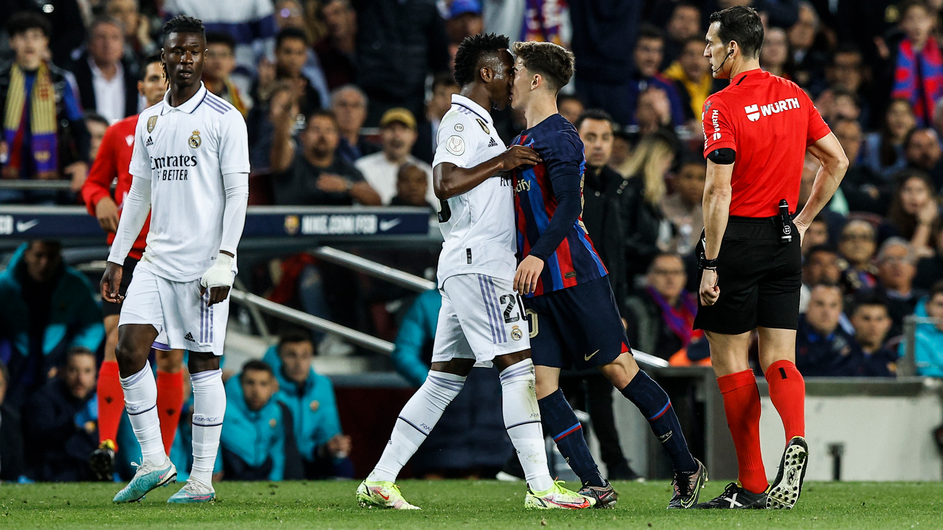 Clasico FC Barcelona Real Madrid Primera Division LaLiga Vini Jr. Gavi Eduardo Camavinga 05042023