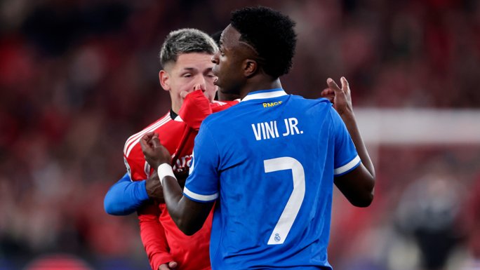 Prestianni, Vini Jr., Mourinho, Benfica, Real Madrid