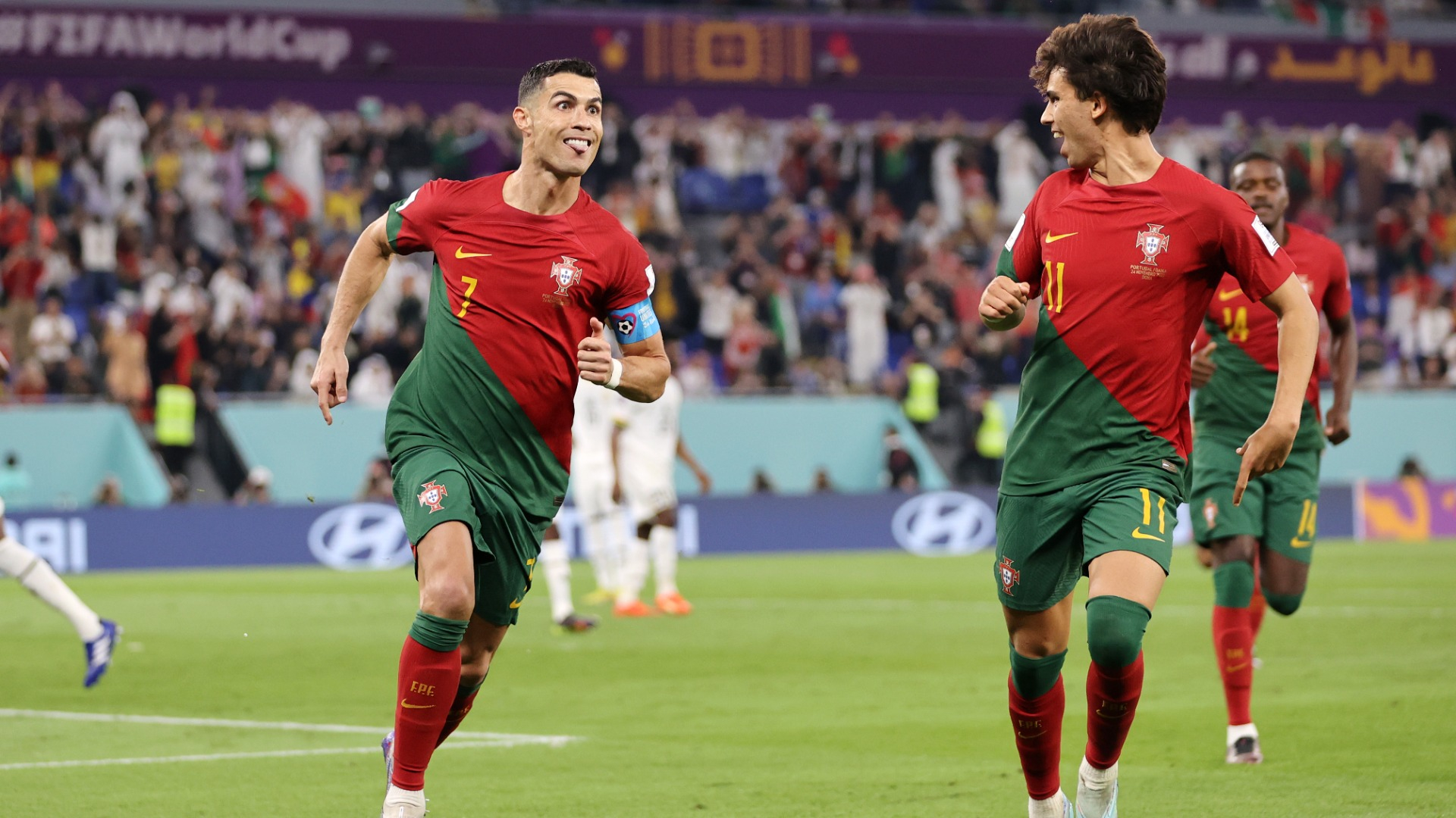 Cristiano Ronaldo CR7 record gol Portogallo Ghana