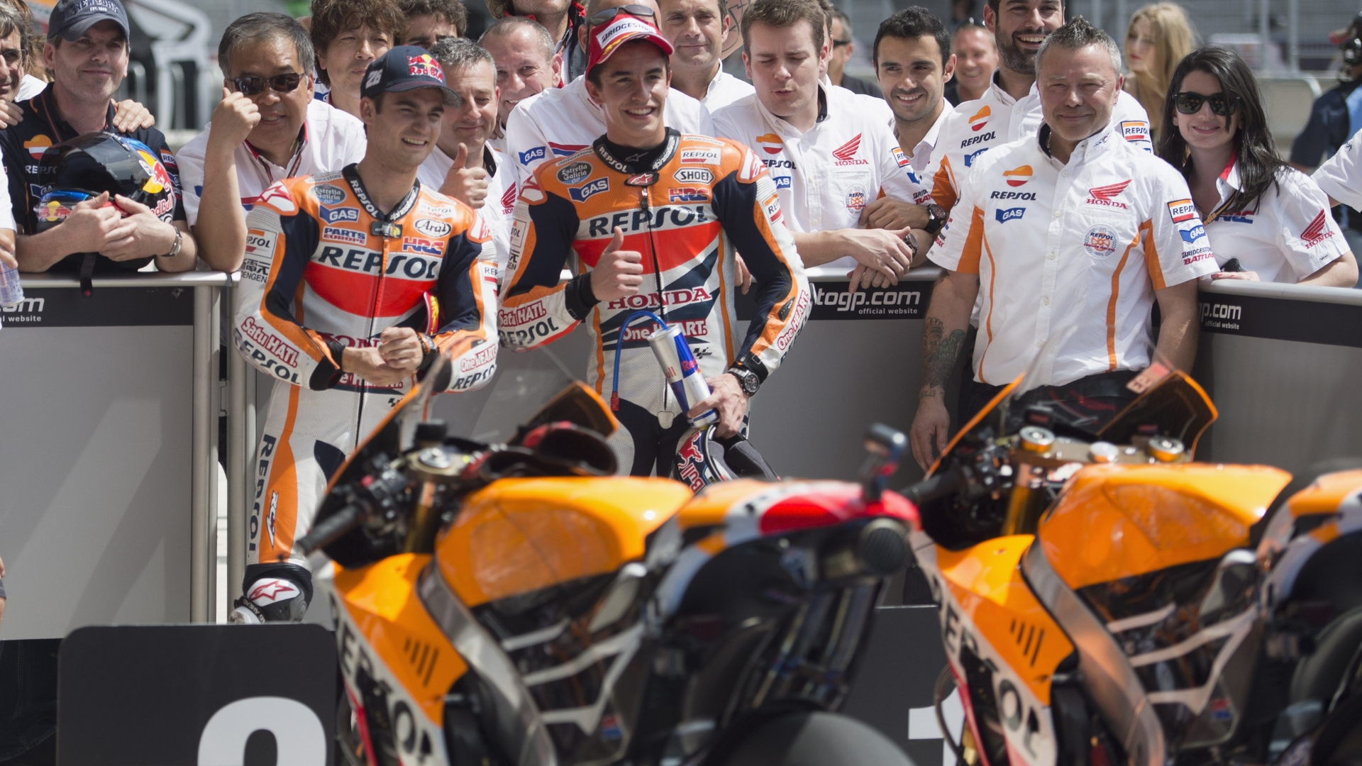 Dani Pedrosa, Marc Márquez, Honda, MotoGP, motociclismo