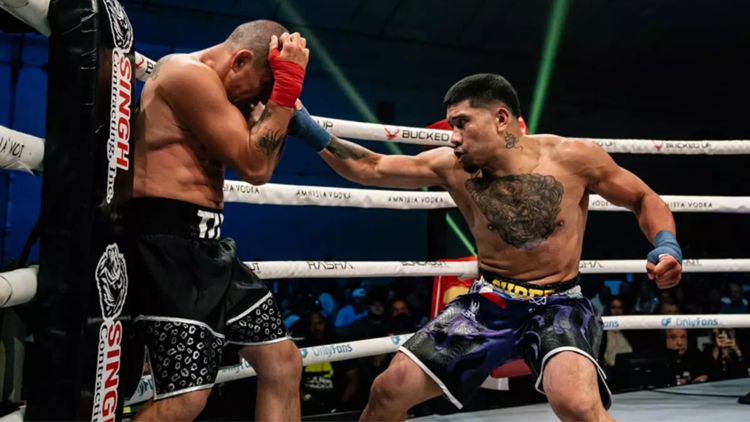 Chad Lucanas en BKFC Edmonton