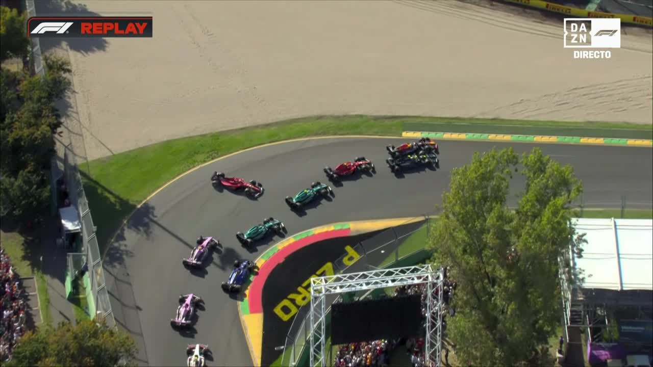 Salida GP Australia F1