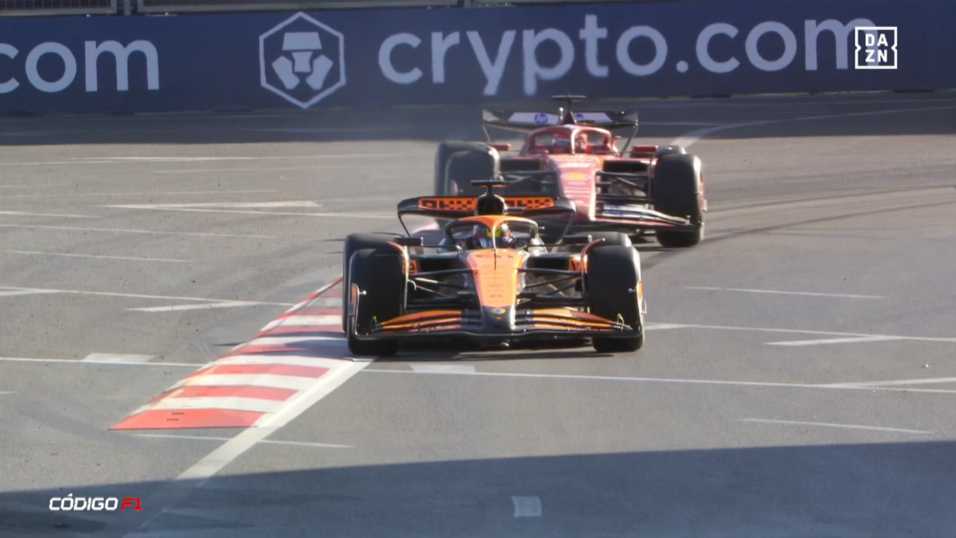 Oscar Piastri vs Leclerc, Bakú 2024