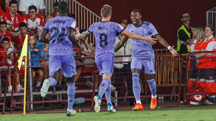 Toni Rudiger, Toni Kroos, David Alaba, Real Madrid, LaLiga