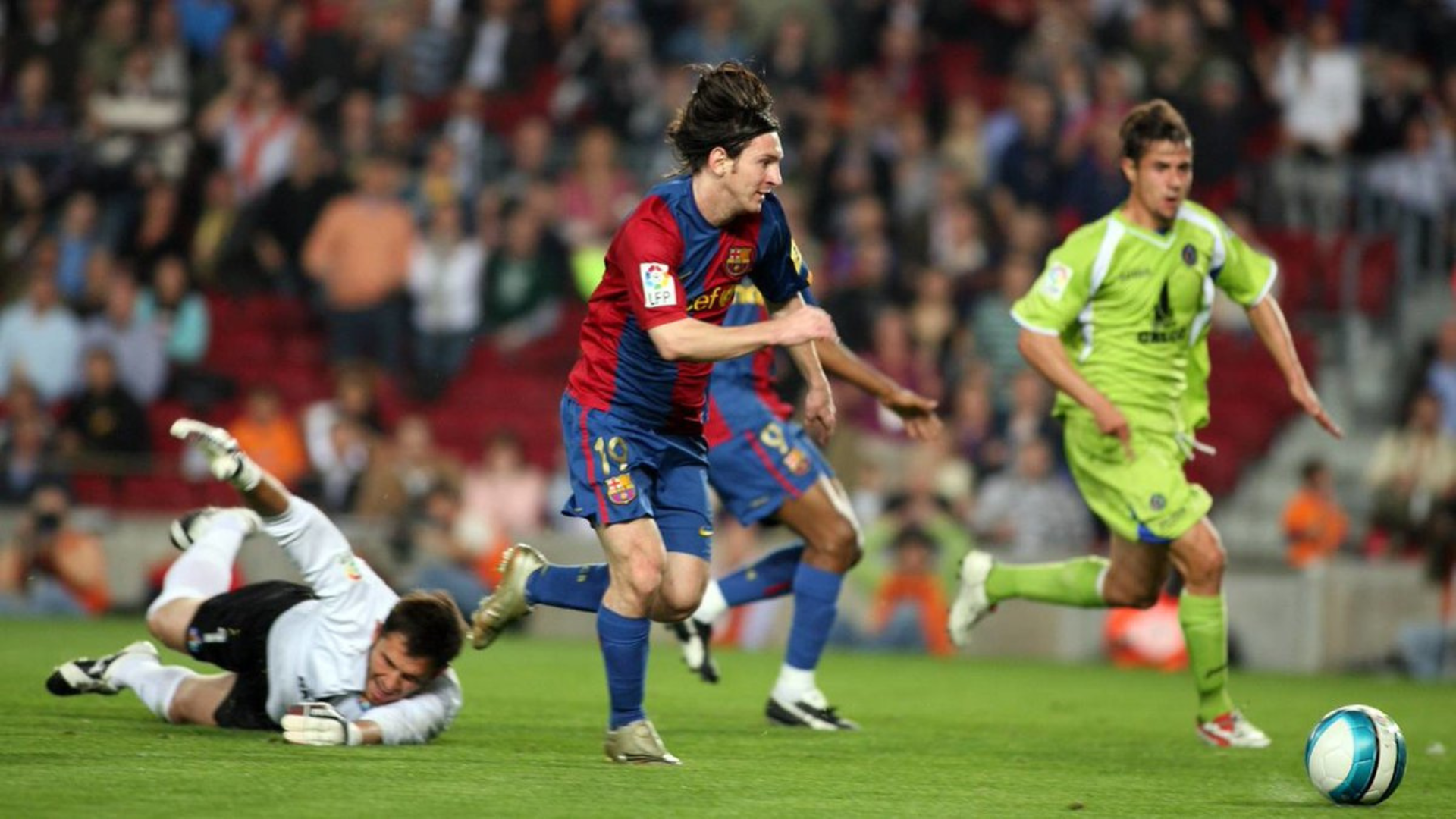 Leo Messi, FC Barcelona vs Getafe, 2006/07