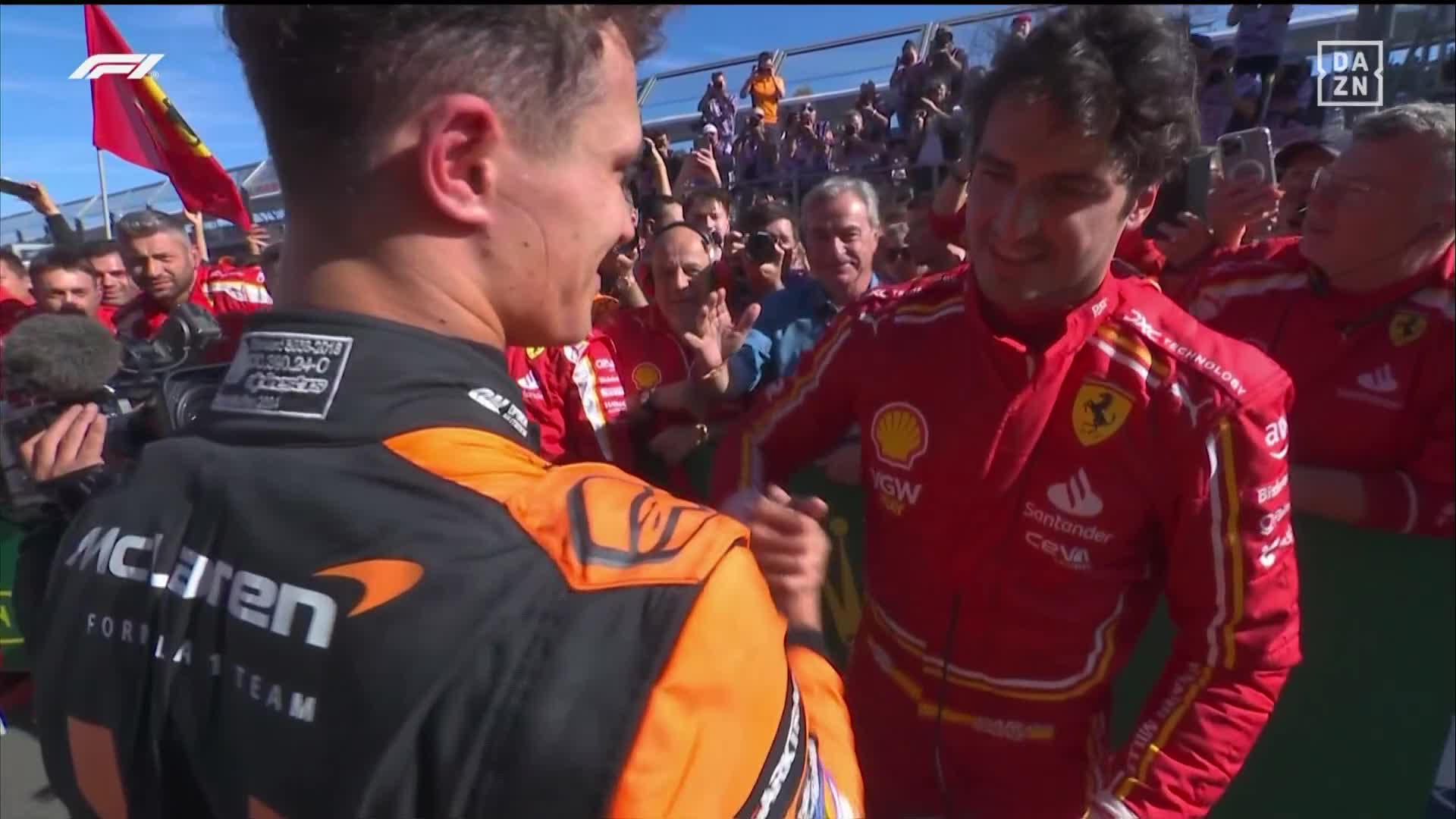 Carlos Sainz Lando Norris