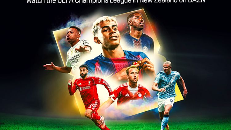 Watch the Champions League in New Zealand on DAZN