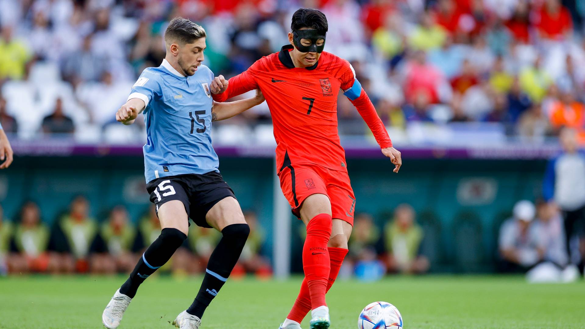 Heung Min Son Federico Valverde Südkorea Uruguay