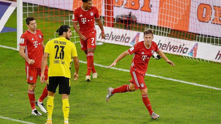 ONLY GERMANY FC Bayern vs. BVB Tor Joshua Kimmich 30092020