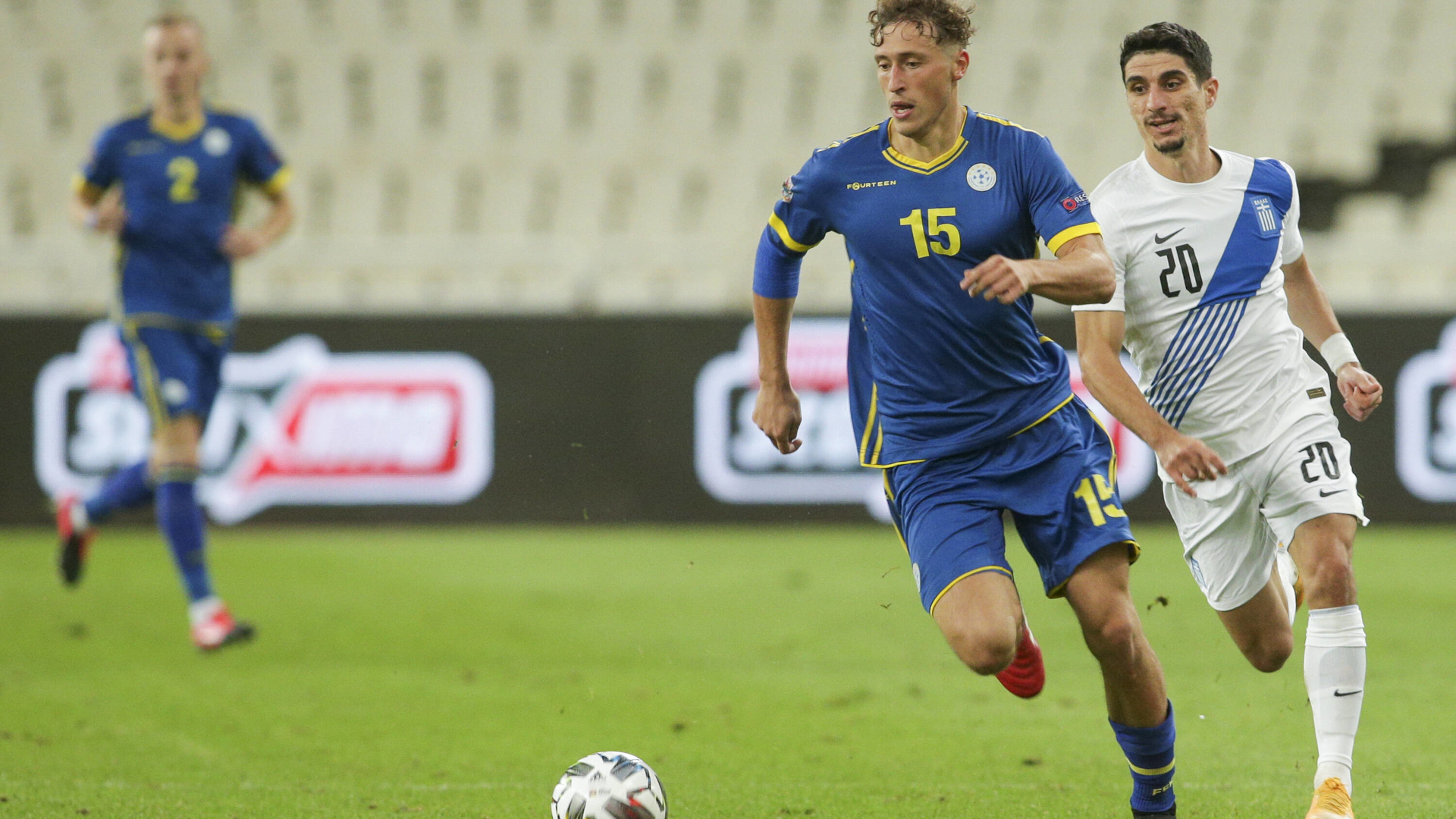 ONLY GERMANY Griechenland vs. Kosovo Mergim Vojvoda Petros Mantalos 14102020