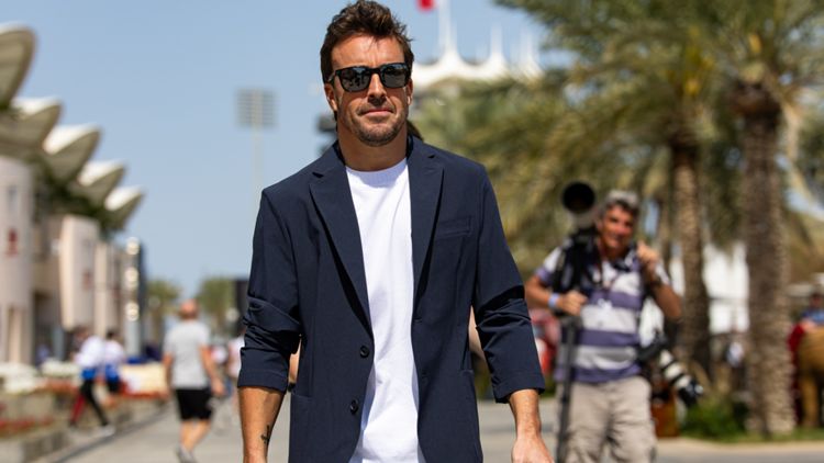 Fernando Alonso, Aston Martin F1, 29 febrero 2024, Formula 1, GP Baréin