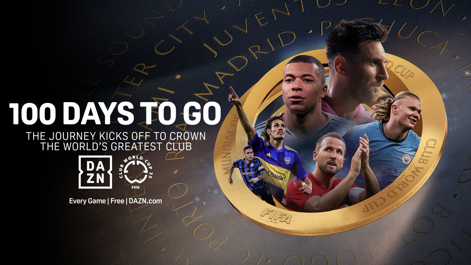 100 Days To Go - FIFA Club World Cup 2025