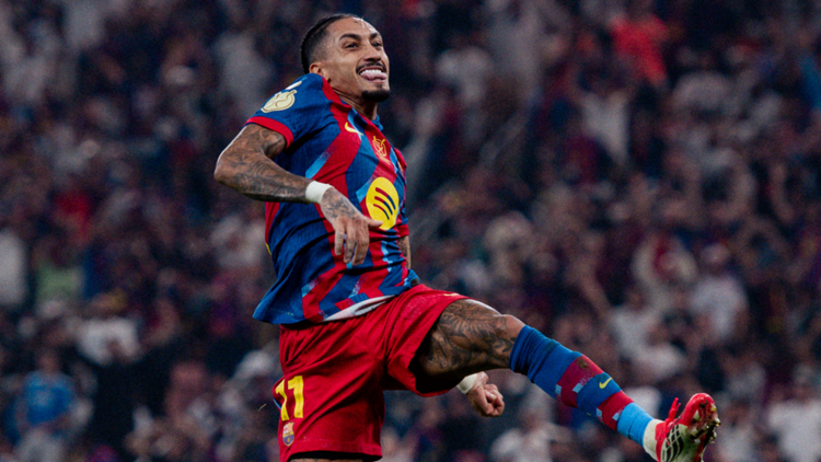 Raphinha FC Barcelona Supercopa de España