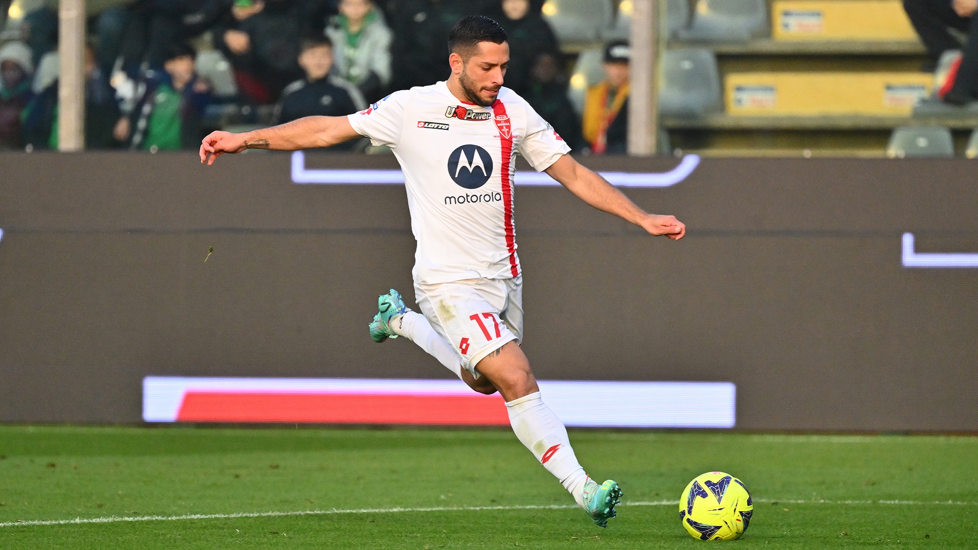 Gianluca Caprari durante Cremonese-Monza