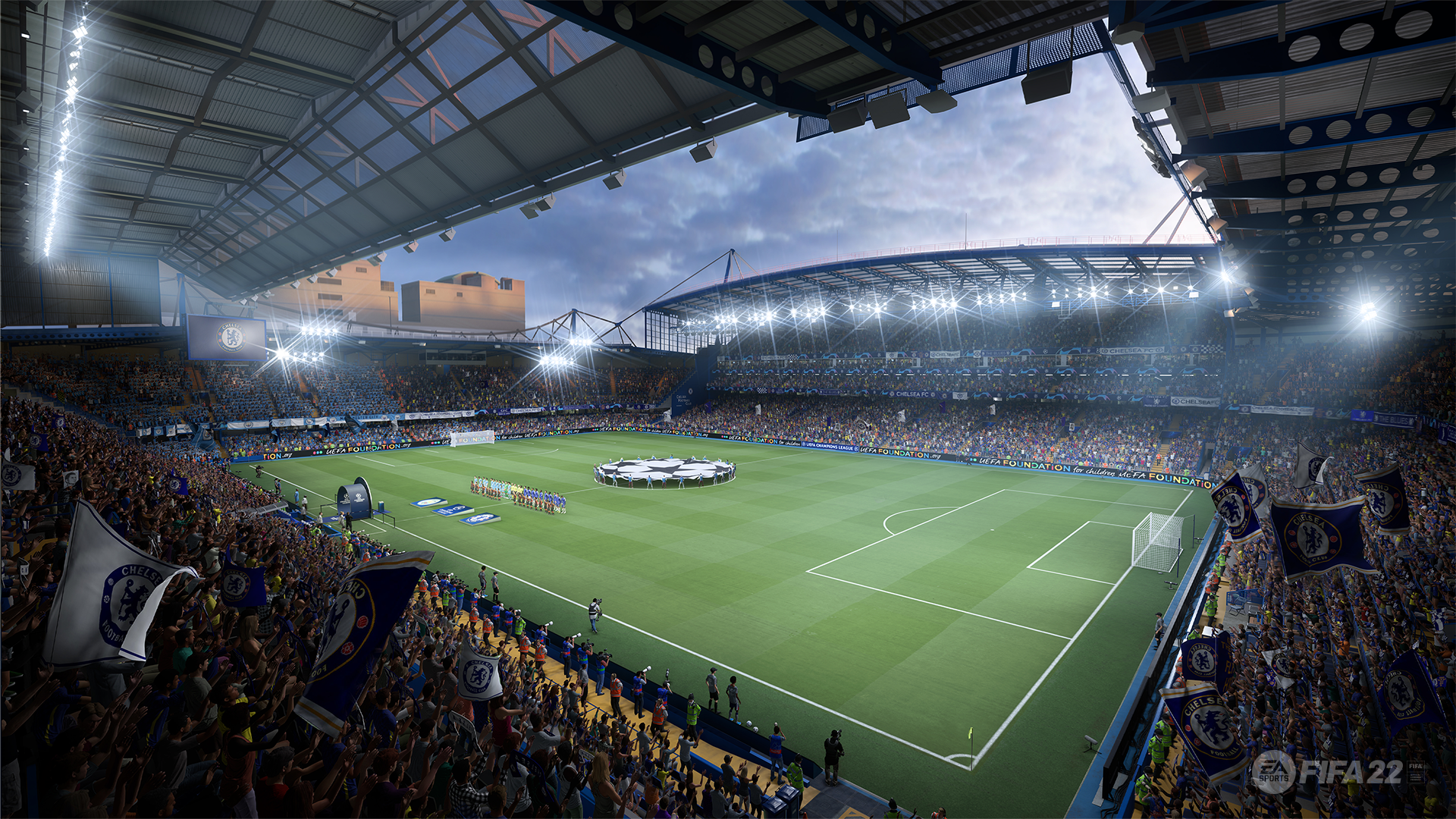FIFA 22 EA Sports Stamford Bridge Chelsea FC London Stadion Arena