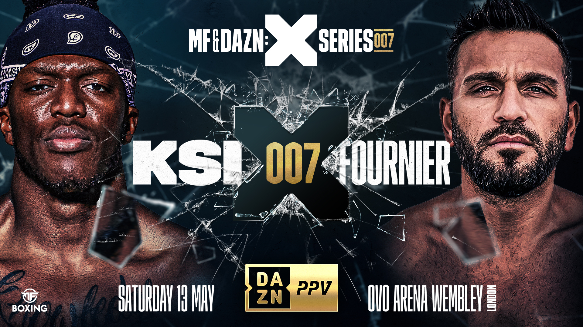 KSI vs. Fournier poster