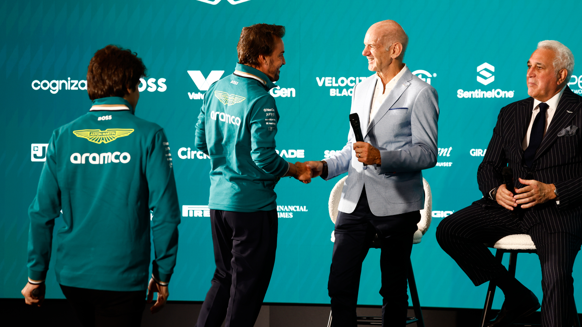 Fernando Alonso, Adrian Newey, Aston Martin 2024