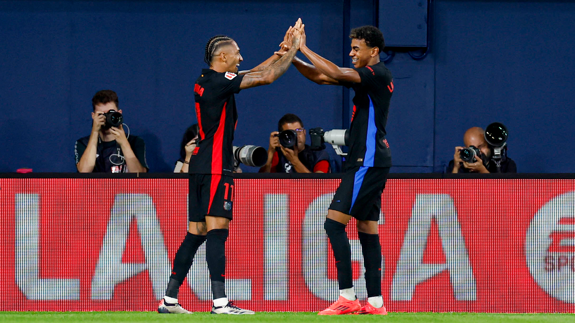 Raphinha Lamine Yamal