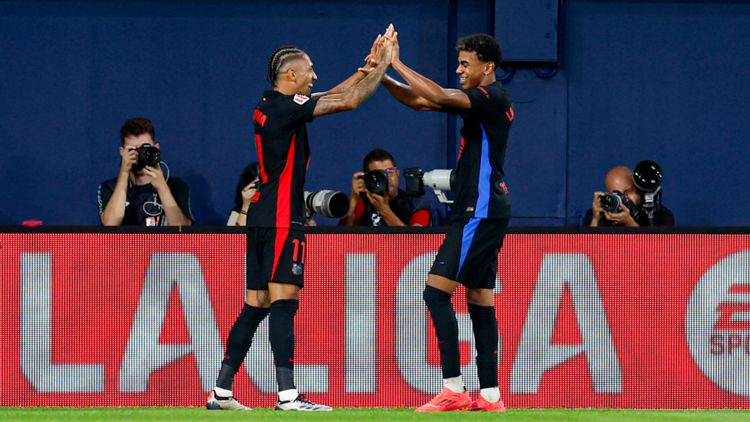 Raphinha Lamine Yamal