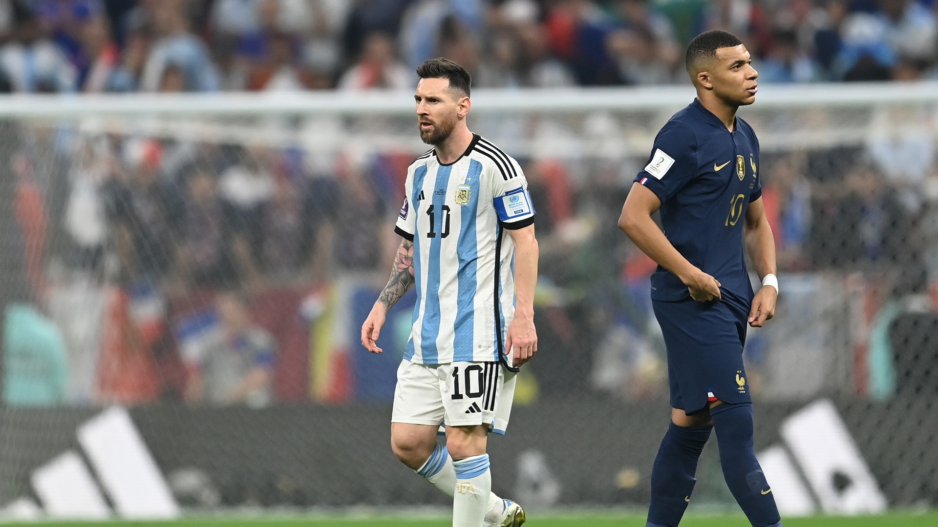 Argentina Francia Leo Messi Kylian Mbappe Mundial 2022