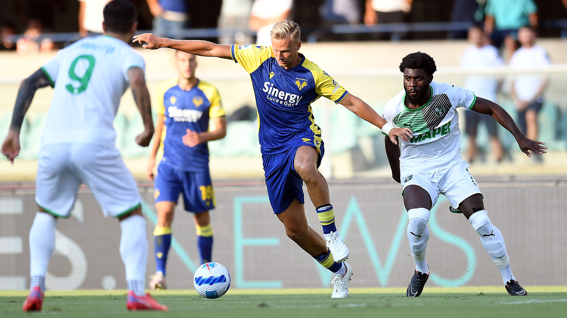 Highlights Hellas Verona-Sassuolo del 21-08-2021, Serie A TIM 2021-2022