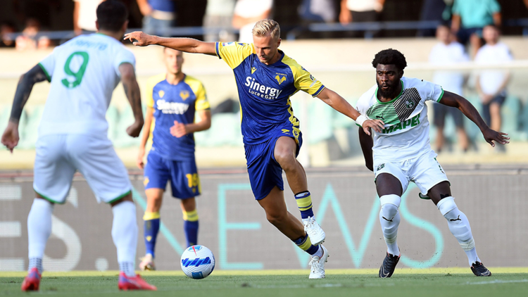 Highlights Hellas Verona-Sassuolo del 21-08-2021, Serie A TIM 2021-2022