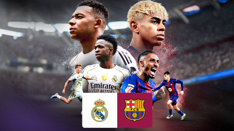 Clasico Real Madrid FC Barcelona LaLiga Banner