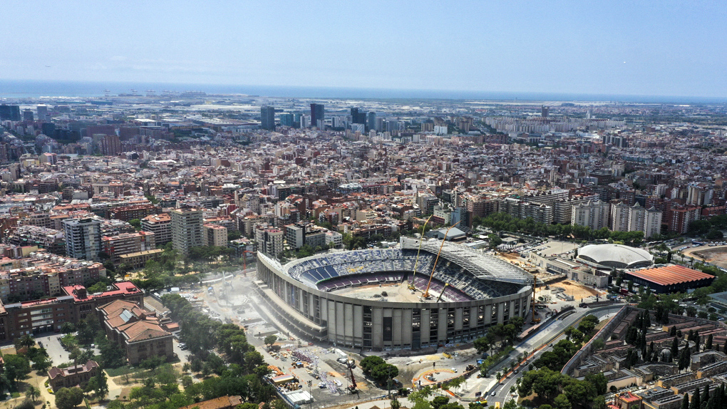 Camp Nou FC Barcelona Umbau Espai Barca