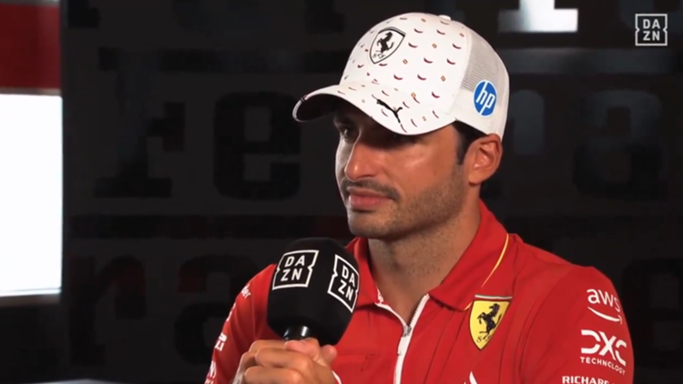 Carlos Sainz en DAZN