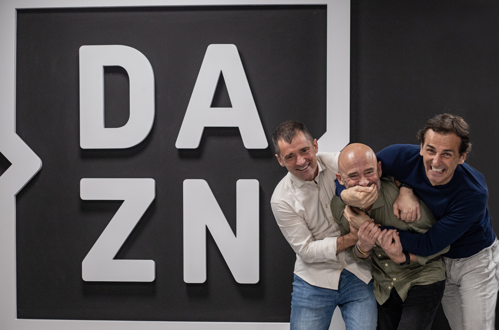 Antonio Lobato, Toni Cuquerella, Pedro de la Rosa, DAZN, F1