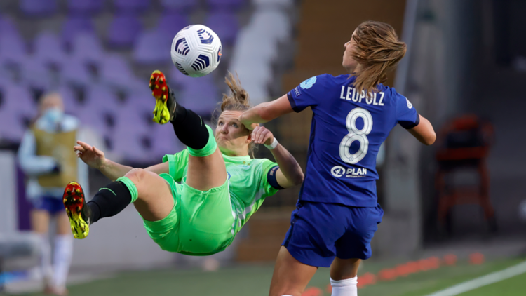 UEFA Women's Champions League VfL Wolfsburg FC Chelsea Popp Leupolz 24032021