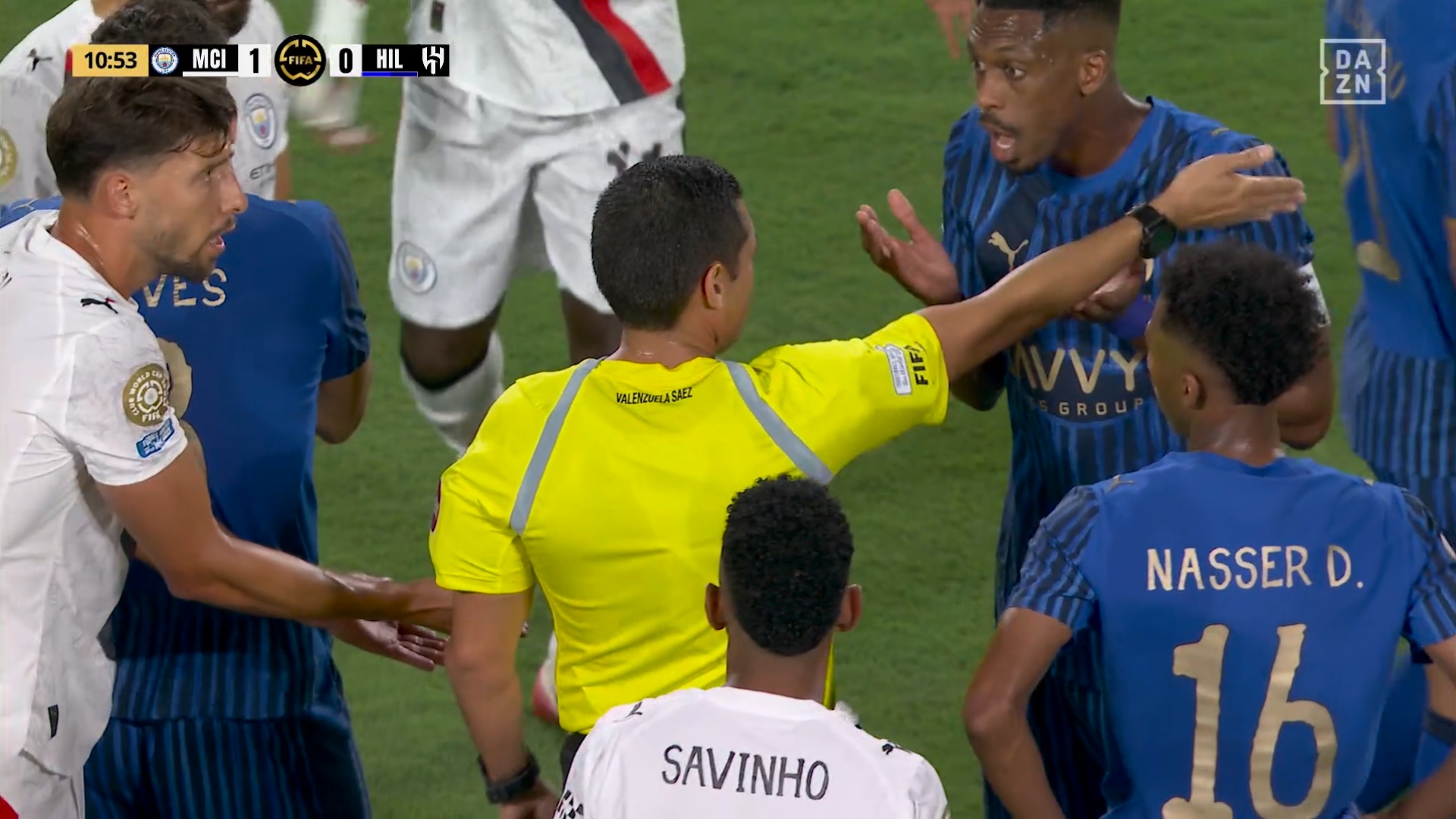 Protestas gol del City