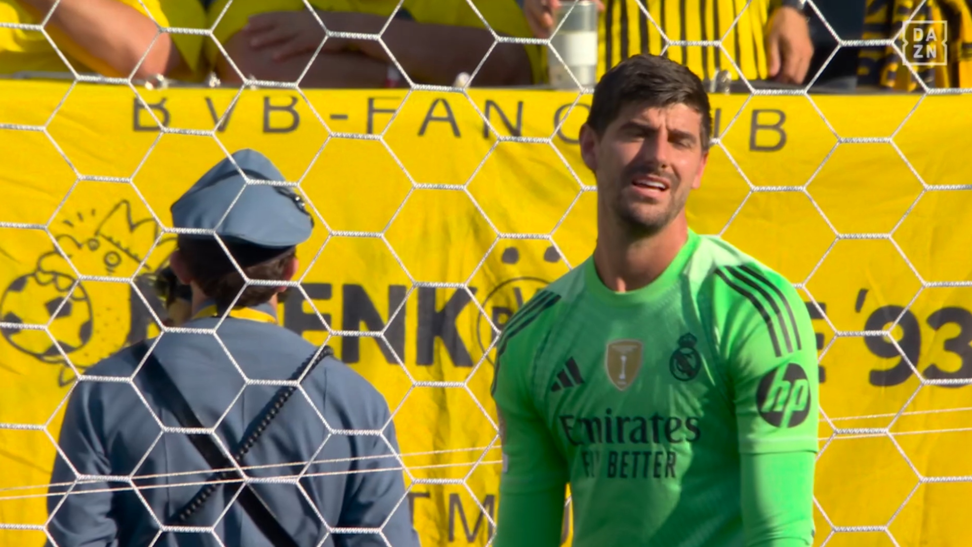 Courtois lamento gol