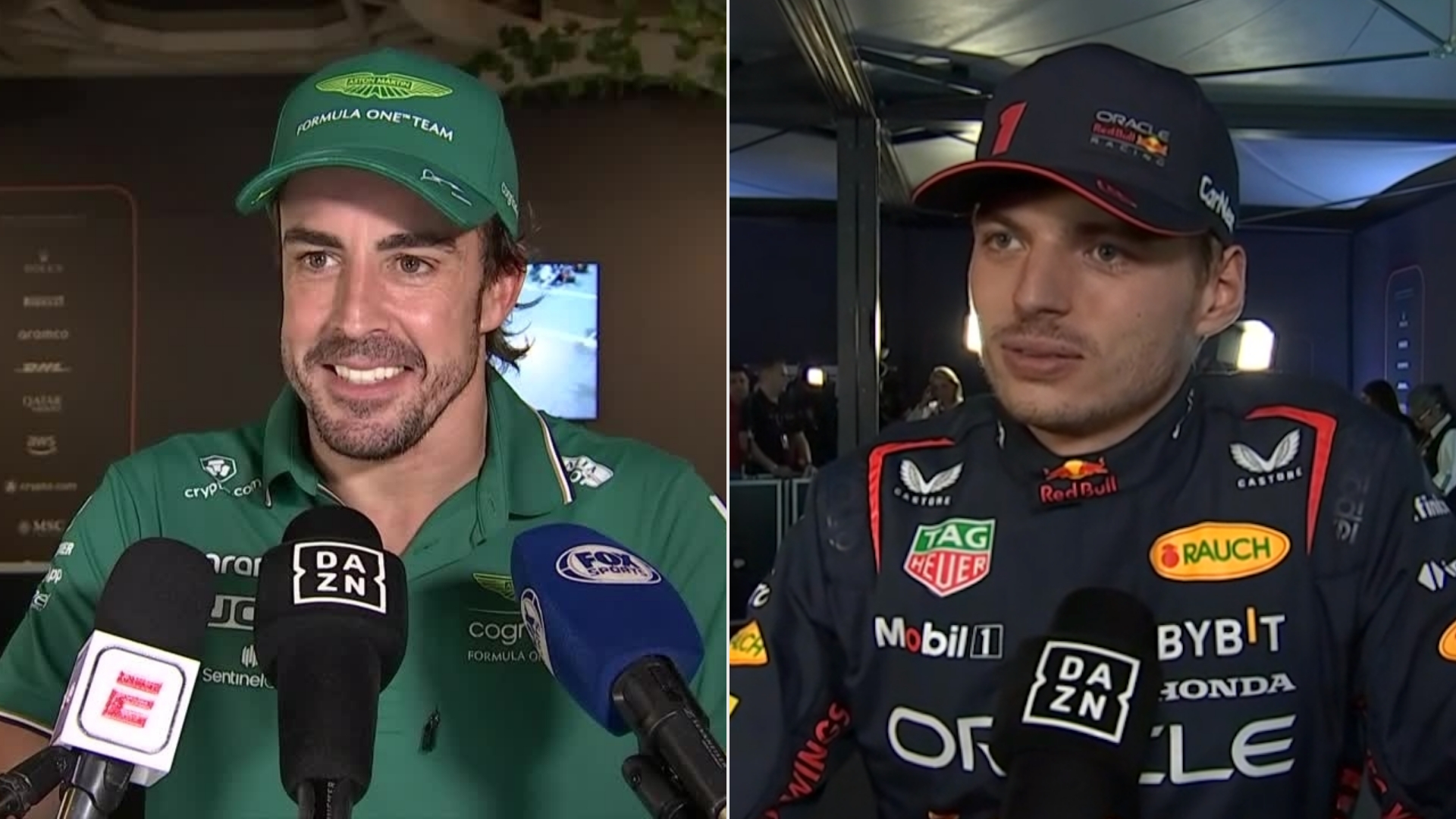 Fernando Alonso Max Verstappen