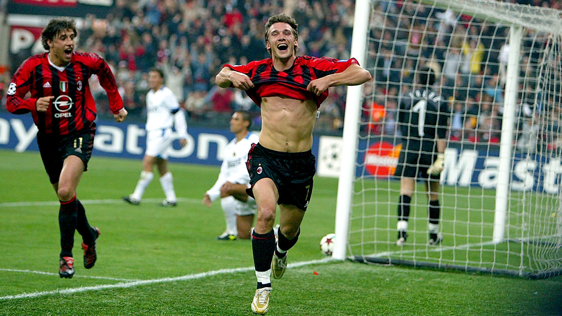 Andriy Shevchenko gol derby Milano