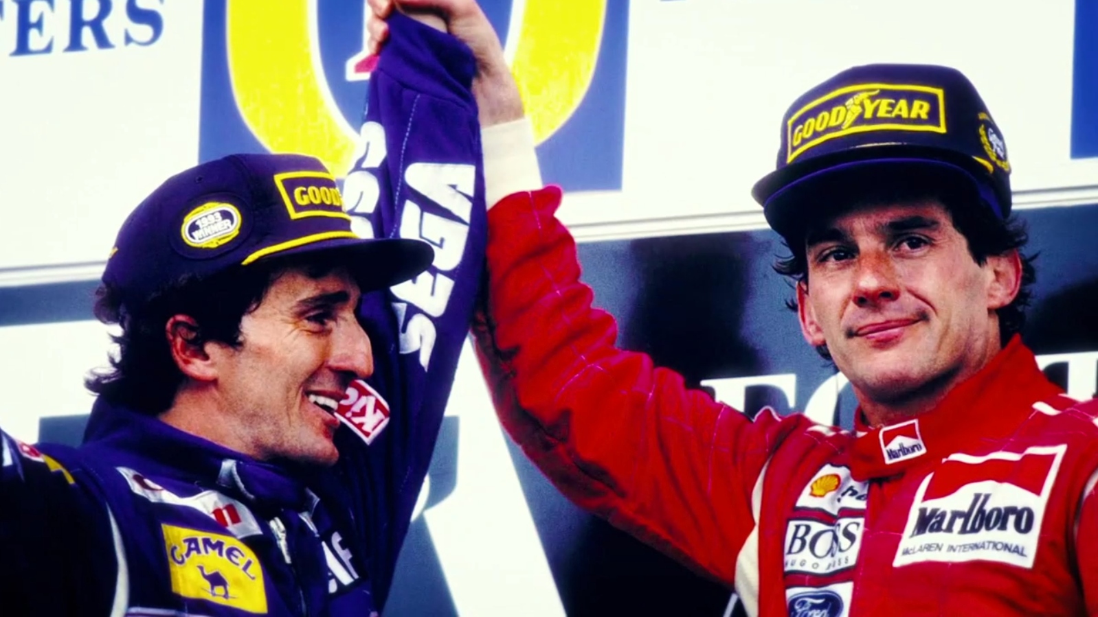 Alain Prost Ayrton Senna