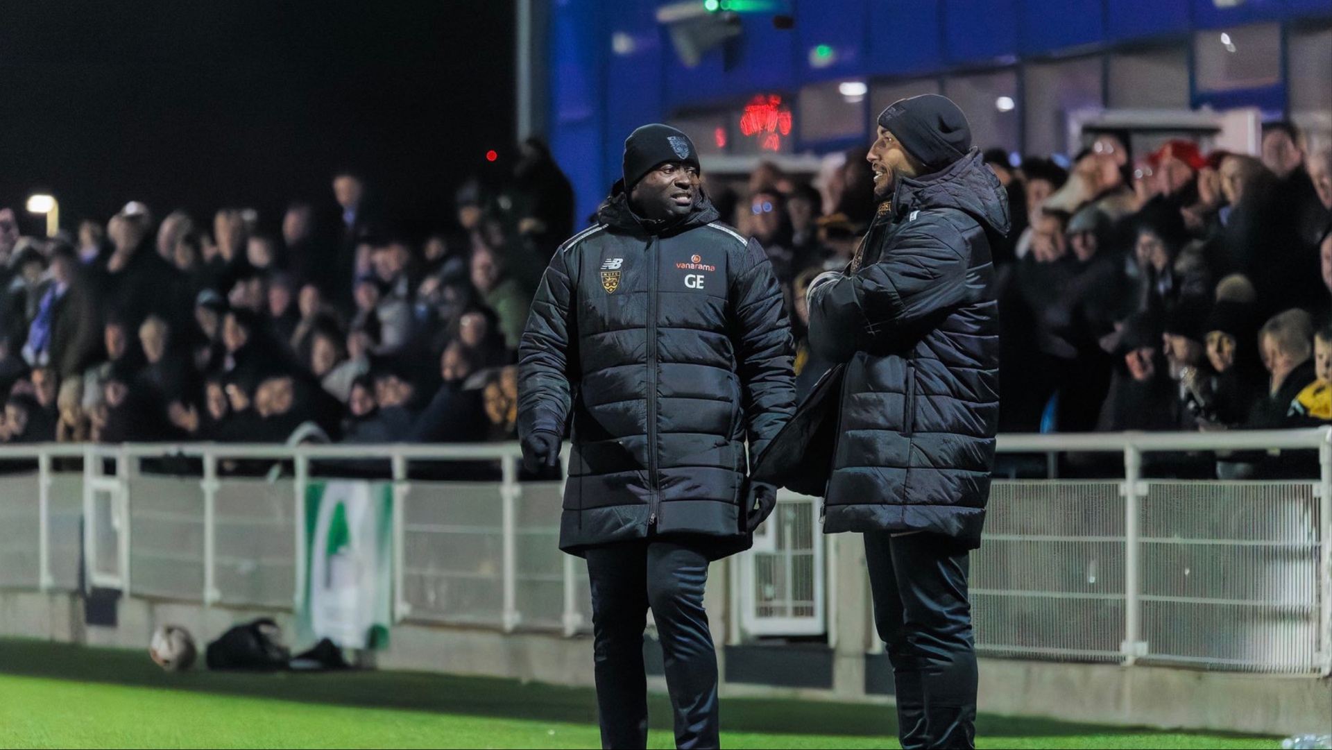 George Elokobi and Craig Fagan